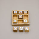 Handmade Wooden Tic Tac Toe Game