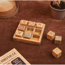 Handmade Wooden Tic Tac Toe Game