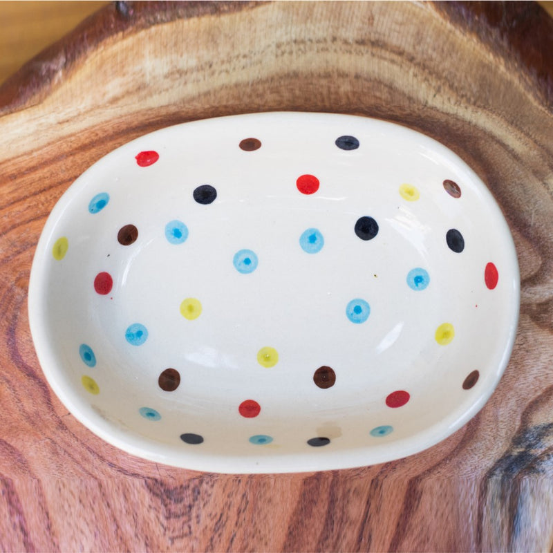 Handcrafted Ceramic Multi Colour Bowl