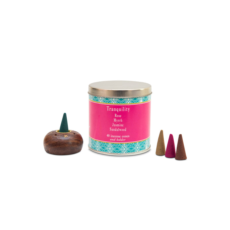 Tranquility Incense Cone Set