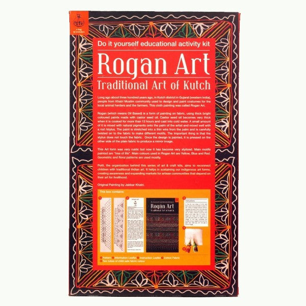 DIY Coloring Kit ~ Rogan Art of Kutch DIY Kits Potli