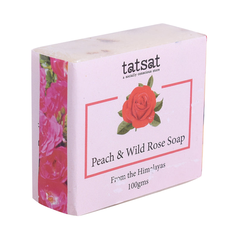Artisanal Peach & Wild Rose Soap