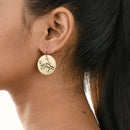Handcrafted Brass Bird Hanging Earring