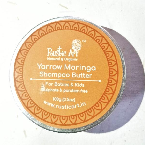 Yarrow Moringa Shampoo Butter Rustic Art Rustic Art 