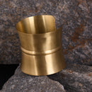 Handcrafted Brass Broad Handcuff