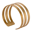 Handcrafted Brass Three Layered Handcuff