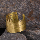 Handcrafted Brass Bangle Design Handcuff