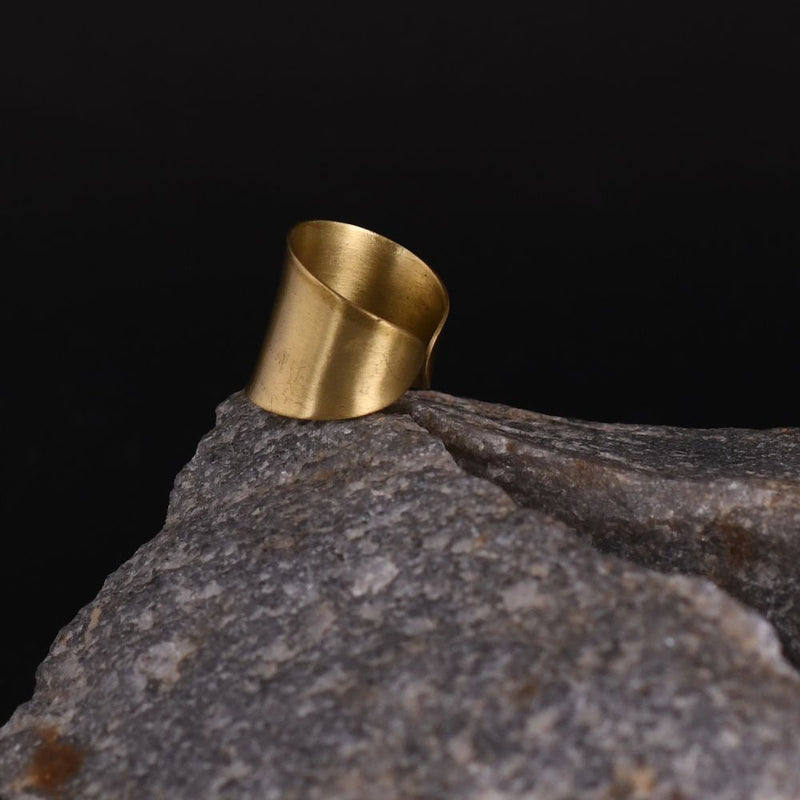 Handcrafted Brass Finger Ring