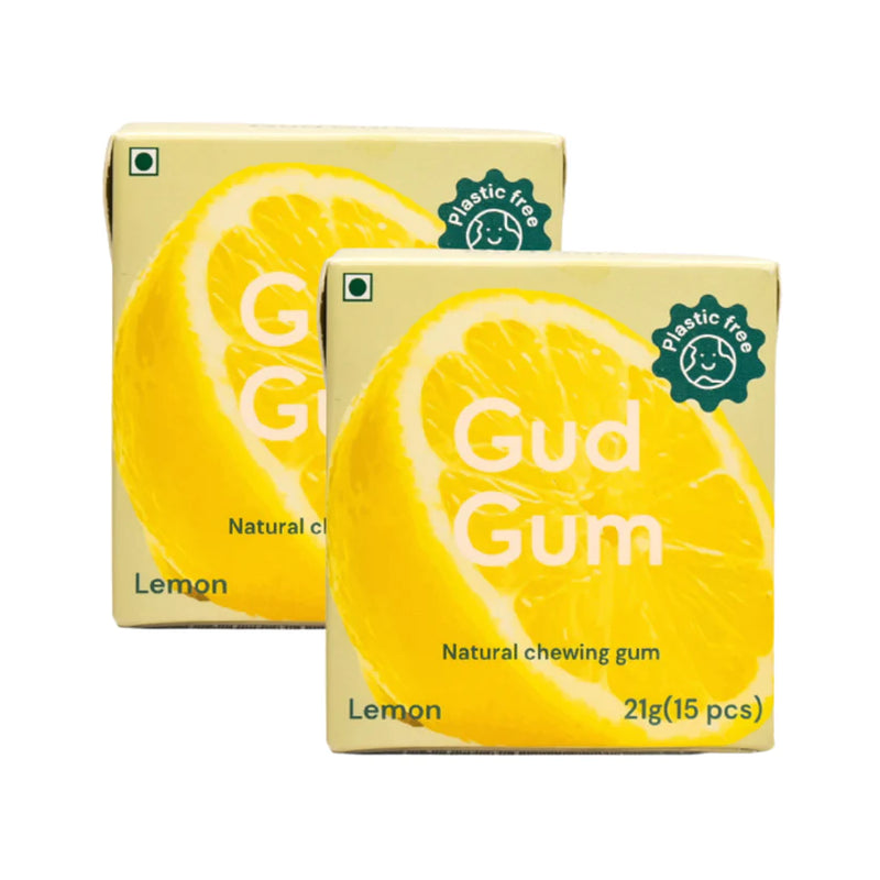 Lemon Gum - Plastic Free Chewing Gums