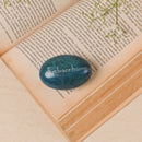 Stone Engraved Pebble Paper Weight- Embrace Harmony