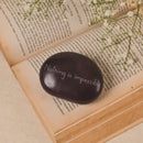 Nothings Is Impossible Stone Engraved Pebble