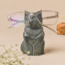 Handcrafted Stone Spectacle Stand- Cat