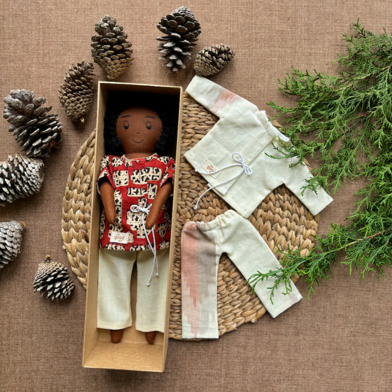 Mohan- Fabric Doll Play Set