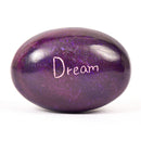 Stone Engraved Pebble Paper Weight- Dream
