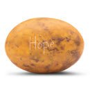 Stone Engraved Pebble Paper Weight - Hope Pray Smile