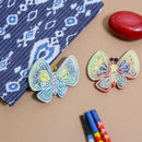 Handcrafted Ceramic Fridge Magnet- Butterfly Big design