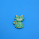 Handcrafted Ceramic Fridge Magnet- Cat design