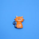 Handcrafted Ceramic Fridge Magnet- Cat design
