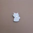 Handcrafted Ceramic Fridge Magnet- Cat design