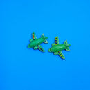 Handcrafted Ceramic Fridge Magnet- Aeroplane design