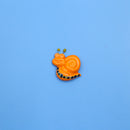 Handcrafted Ceramic Fridge Magnet- Snail design