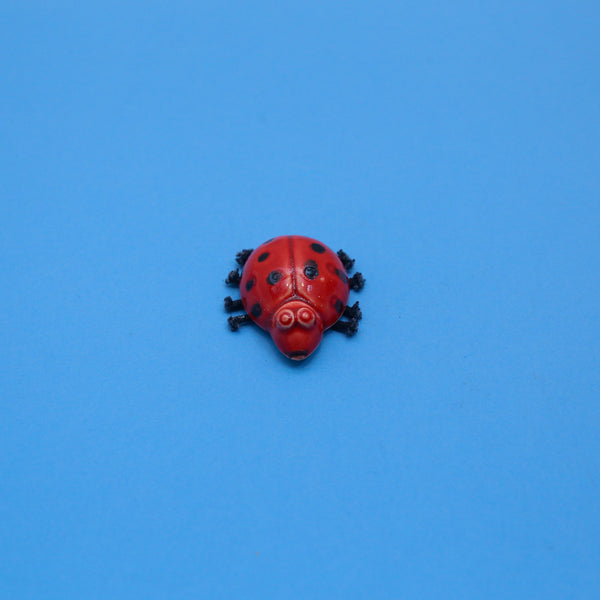 Handcrafted Ceramic Fridge Magnet-Ladybird design