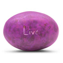Stone Engraved Pebble Paper Weight - Love Live Laugh