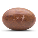 Stone Engraved Pebble Paper Weight - Love Live Laugh