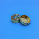 Handcrafted Brass Pill Box Gond Art- Tree Of Life Design