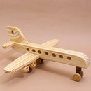 Handcrafted Wooden Airbus