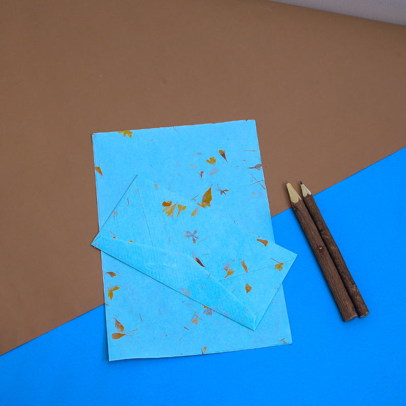 Handmade Writing Paper and Envelope Set