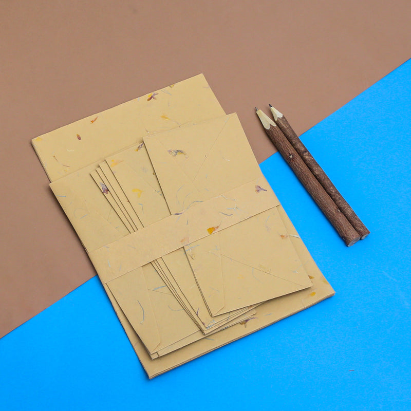 Handmade Writing Paper and Envelope Set