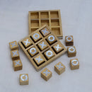 Handmade Wooden Tic Tac Toe Game