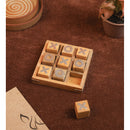 Handmade Wooden Tic Tac Toe Game