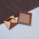 Handmade Wooden Jigsaw Puzzle Square - 7pieces