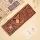 Brain Teaser Set- 3 in 1 Wooden Jigsaw Puzzle
