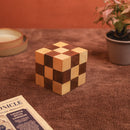 Handmade Wooden Puzzle- Snake Cube Puzzle for Kids