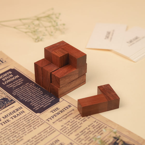 Wooden Gutka Cube