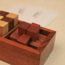 Wooden 3-in-1 Puzzle Box