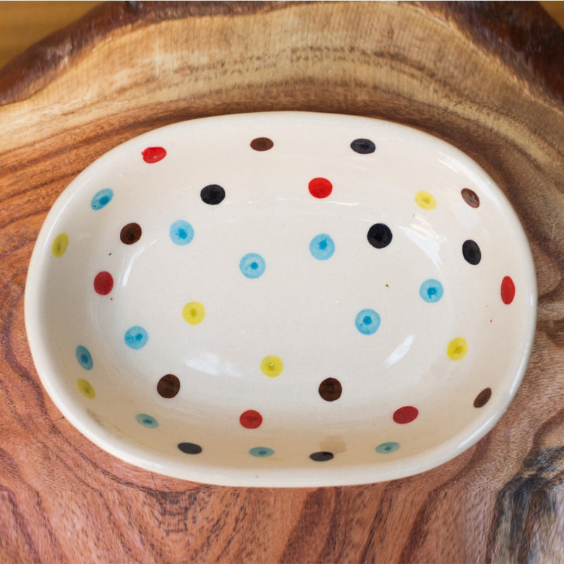 Handcrafted Ceramic Multi Colour Bowl