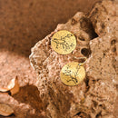 Handcrafted Brass Bird Hanging Earring