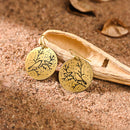 Handcrafted Brass Bird Hanging Earring