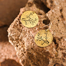 Handcrafted Brass Bird Hanging Earring