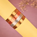 Handcrafted Brass Copper Four Layer Handcuff