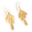 Handcrafted Brass Leaf Design Earring