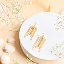 Handcrafted Brass Long Earring