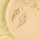 Handcrafted Brass Angel Wings Design Earring