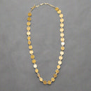Handcrafted Brass Round Bead Neckpiece