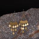 Handcrafted Brass Hanging Earring
