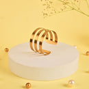 Handcrafted Brass Three Layered Handcuff